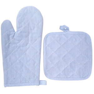 Rękawica kuchenna z podkładką Jeans Collection wzór 1 RAVI